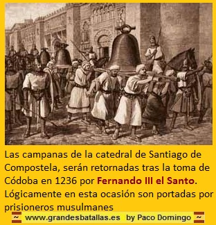 RETORNO CAMPANAS A SANTIAGO DE COMPOSTELA